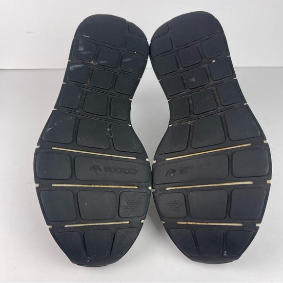 Adidas Swift Run Black And Green Men’s Lace Up Sneakers Shoes Size 12 - CG4110 - Picture 7 of 8